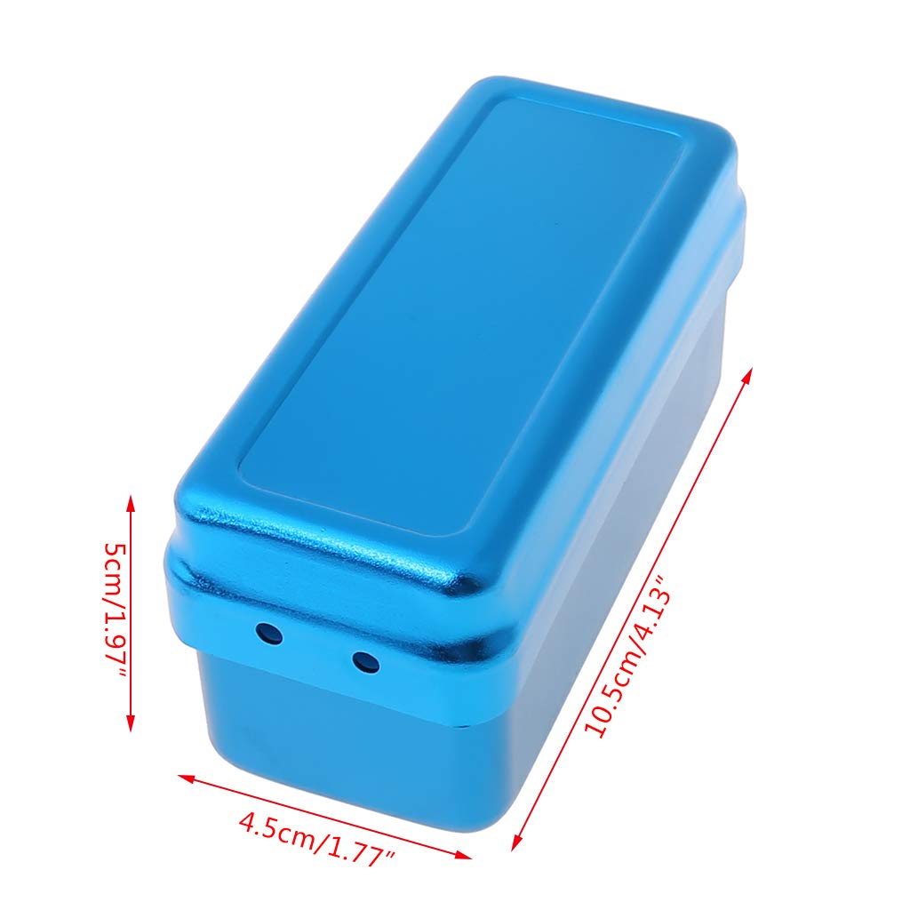 Amazon｜miucatch 72穴アルミオートクレーブ滅菌ケースバー歯科消毒